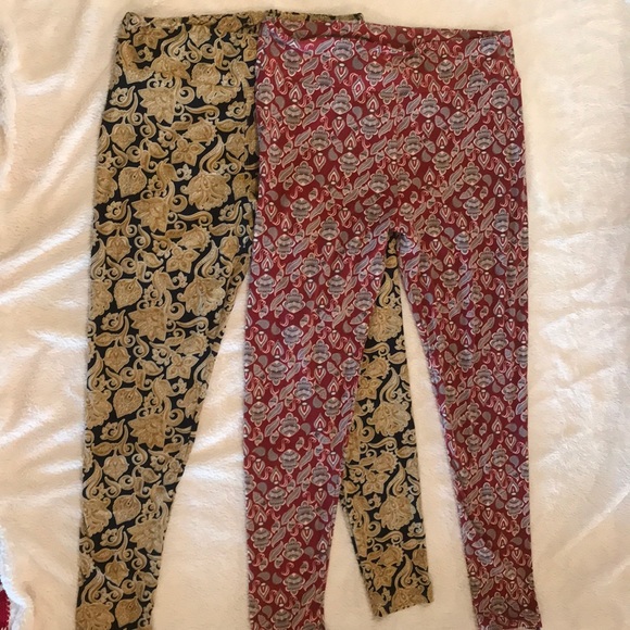 LuLaRoe Pants - LuLaRoe Leggings Set of 2